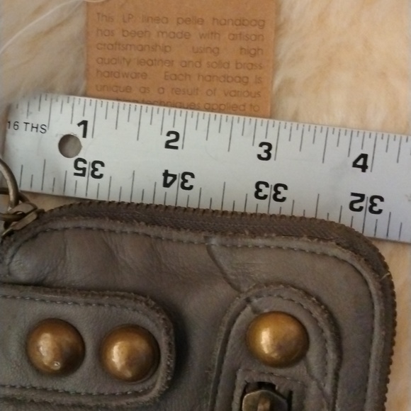 Linea Pelle Leather Zippered Wallet - Picture 7 of 7